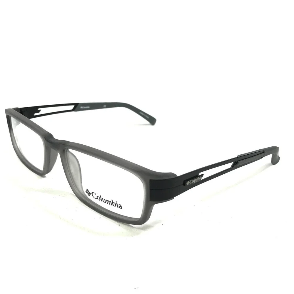 Columbia Eyeglasses Frames C01 KELSO MOUNTAIN Black Grey Rectangular 53-17-140